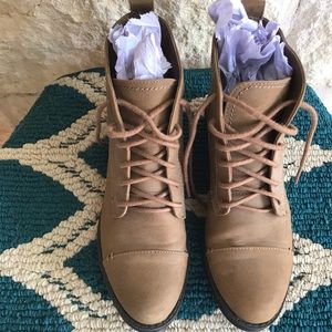 Sam and Libby Lace Up Booties